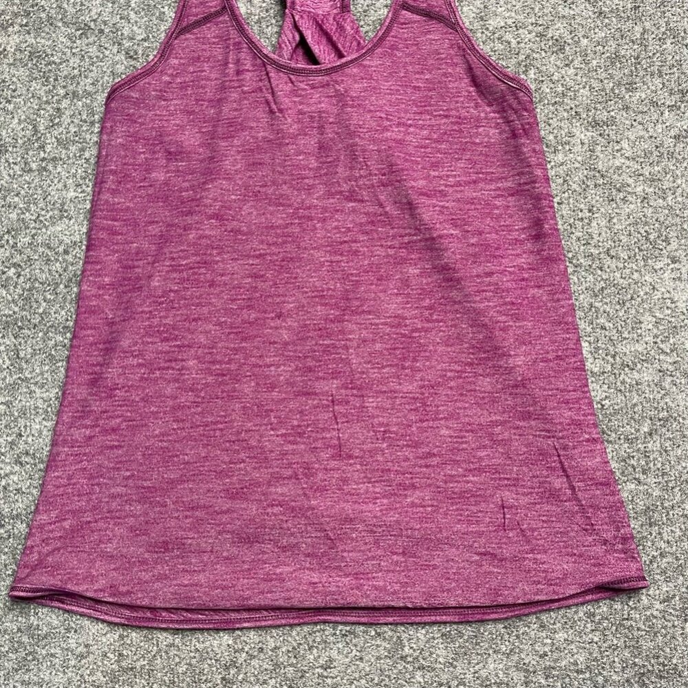 Lululemon Womens Tank Top Shirt Purple Sleeveless Scoop Neck Racerback Yoga 2 - Picture 5 of 8